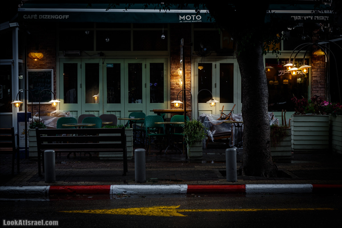 Штормовой и дождливый Тель-Авив | LookAtIsrael.com - Фото путешествия по Израилю