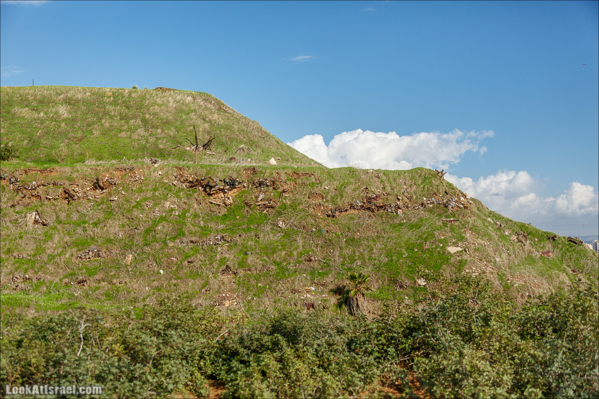 Самый большой парк в Израиле (имени Ариэля Шарона) на вершине мусорной свалки Хирия | Ariel Sharon park at trash heap Hiriya |פארק אריאל שרון בחירייה | LookAtIsrael.com - Фото путешествия по Израилю
