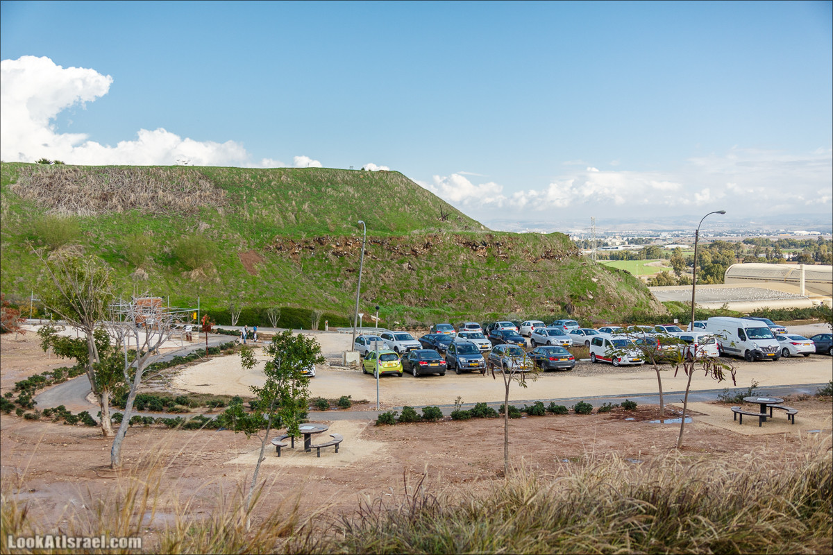 Самый большой парк в Израиле (имени Ариэля Шарона) на вершине мусорной свалки Хирия | Ariel Sharon park at trash heap Hiriya |פארק אריאל שרון בחירייה | LookAtIsrael.com - Фото путешествия по Израилю
