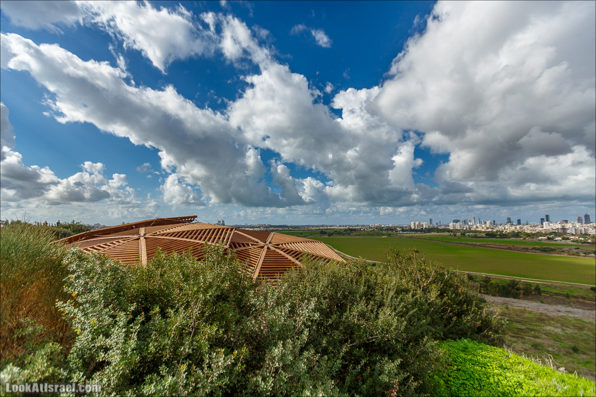 Самый большой парк в Израиле (имени Ариэля Шарона) на вершине мусорной свалки Хирия | Ariel Sharon park at trash heap Hiriya |פארק אריאל שרון בחירייה | LookAtIsrael.com - Фото путешествия по Израилю