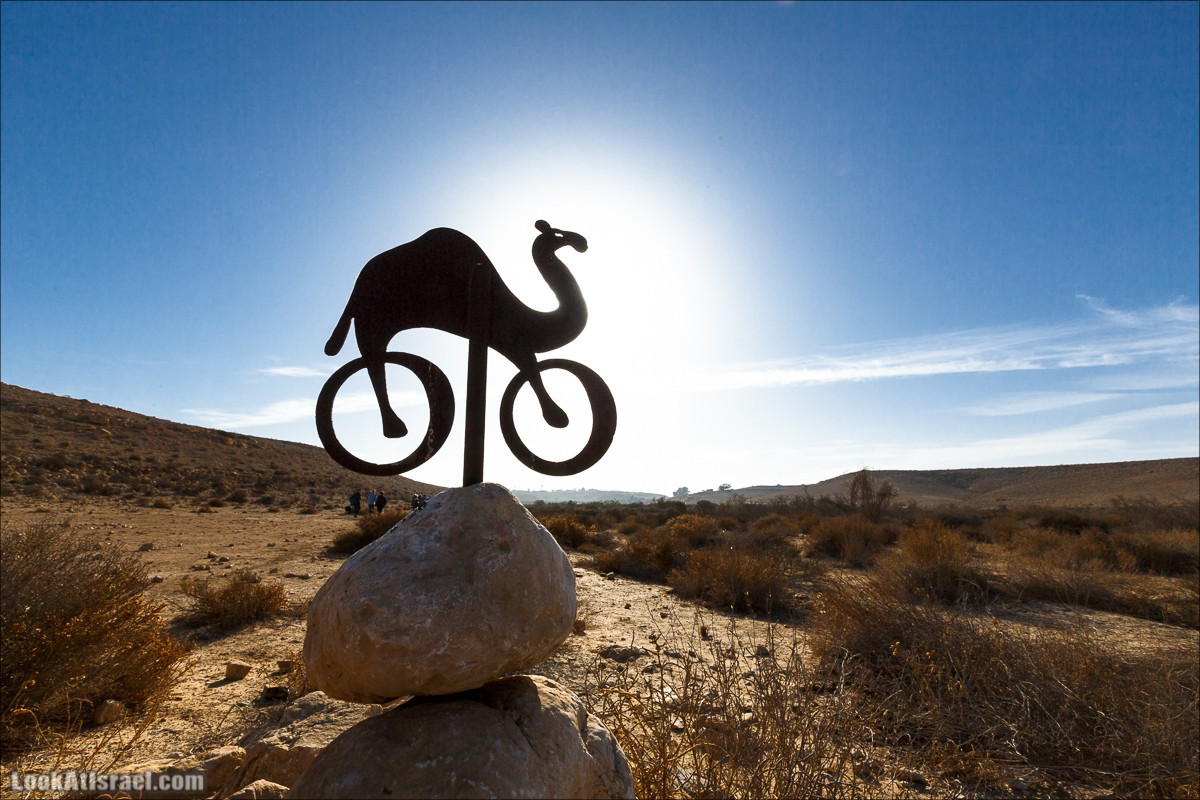 Ницана и окрестности с высоты полета. Пещера и турецкие постройки | LookAtIsrael.com - Фото путешествия по Израилю