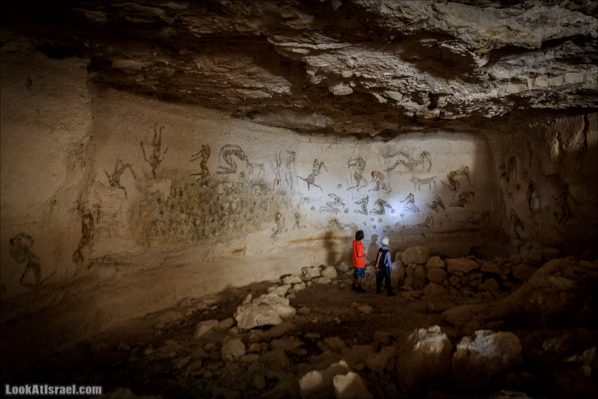 Ницана и окрестности с высоты полета. Пещера и турецкие постройки | LookAtIsrael.com - Фото путешествия по Израилю