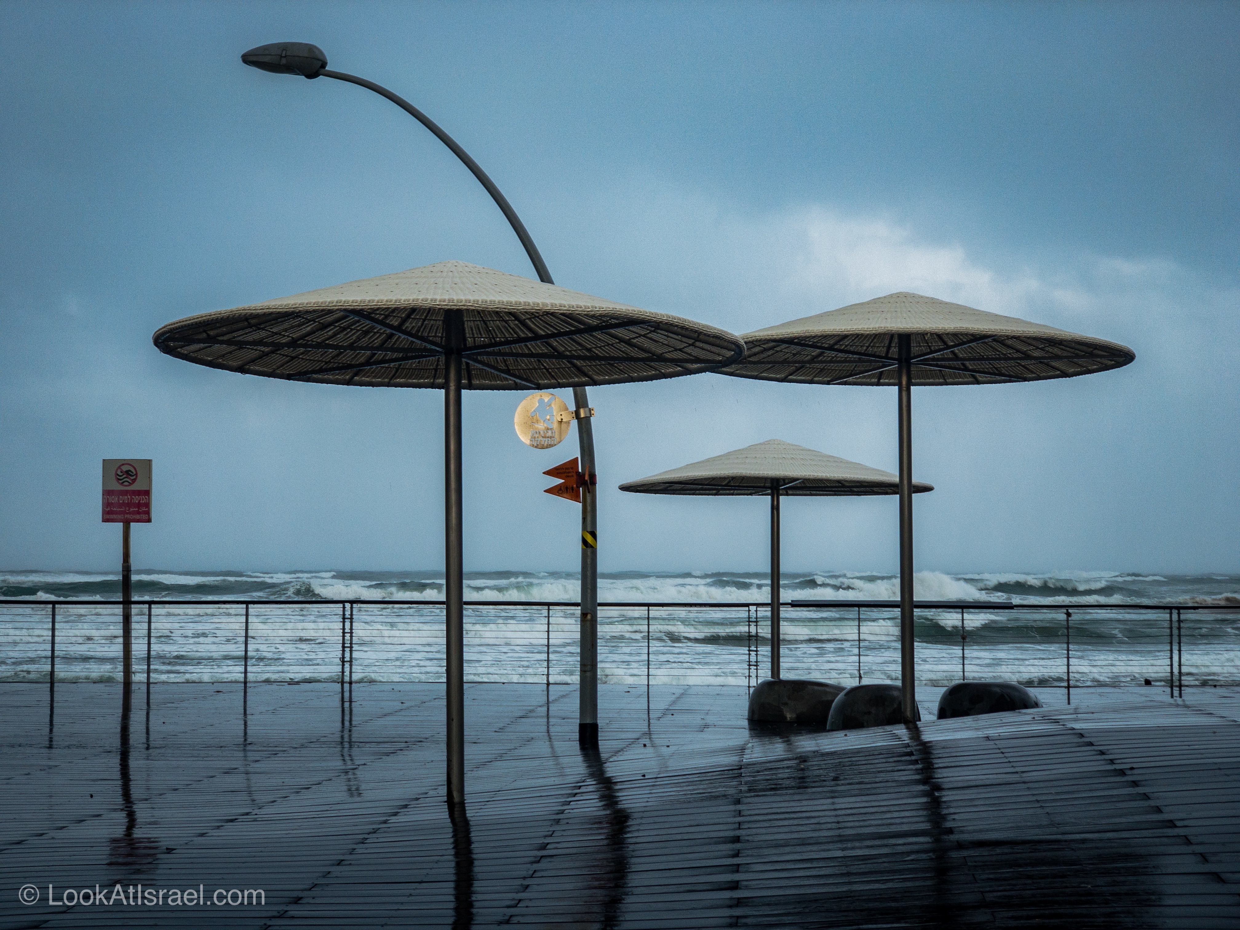 Дождливая зима в Тель-Авиве | LookAtIsrael.com - Фото путешествия по Израилю