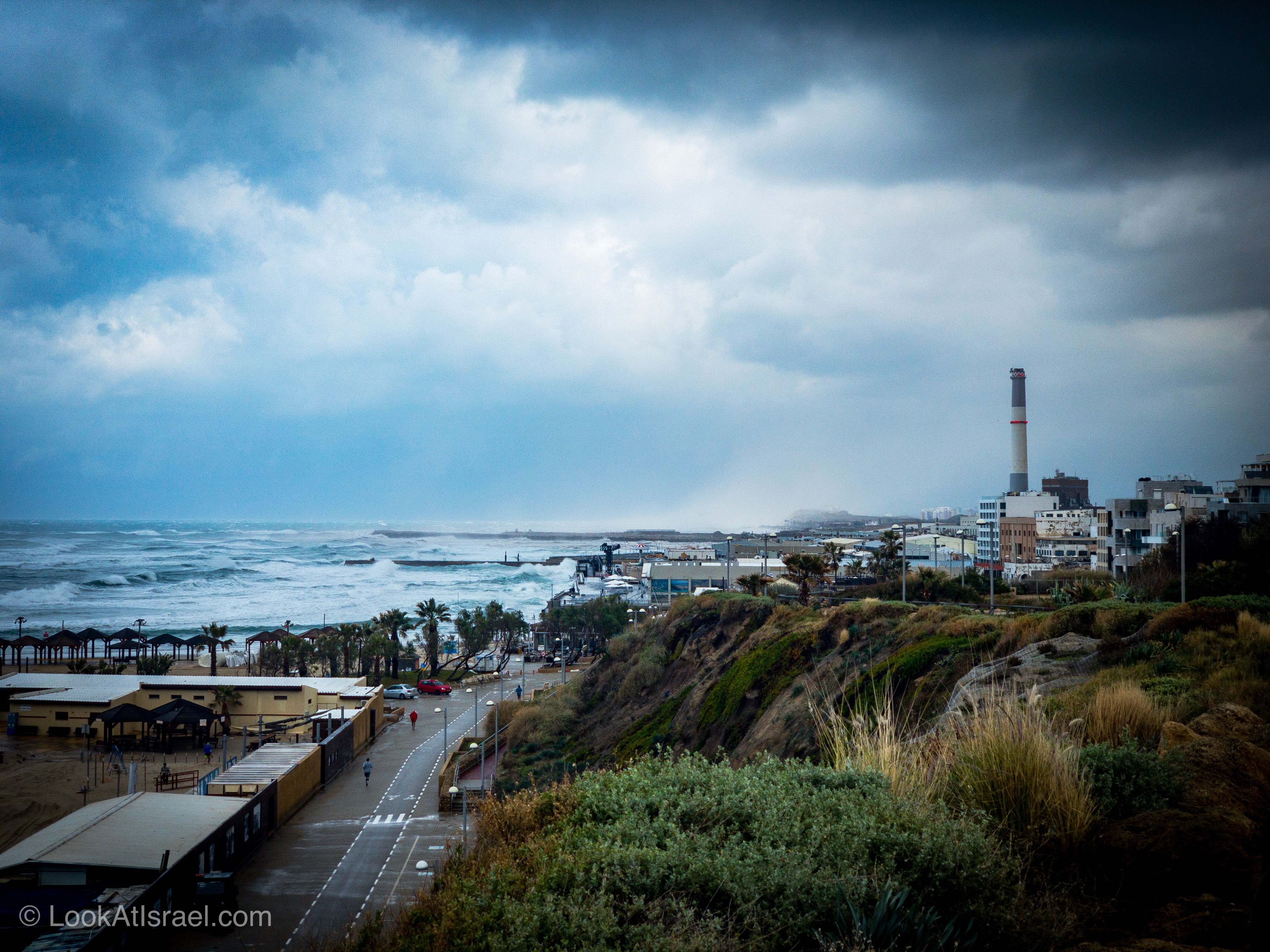 Дождливая зима в Тель-Авиве | LookAtIsrael.com - Фото путешествия по Израилю