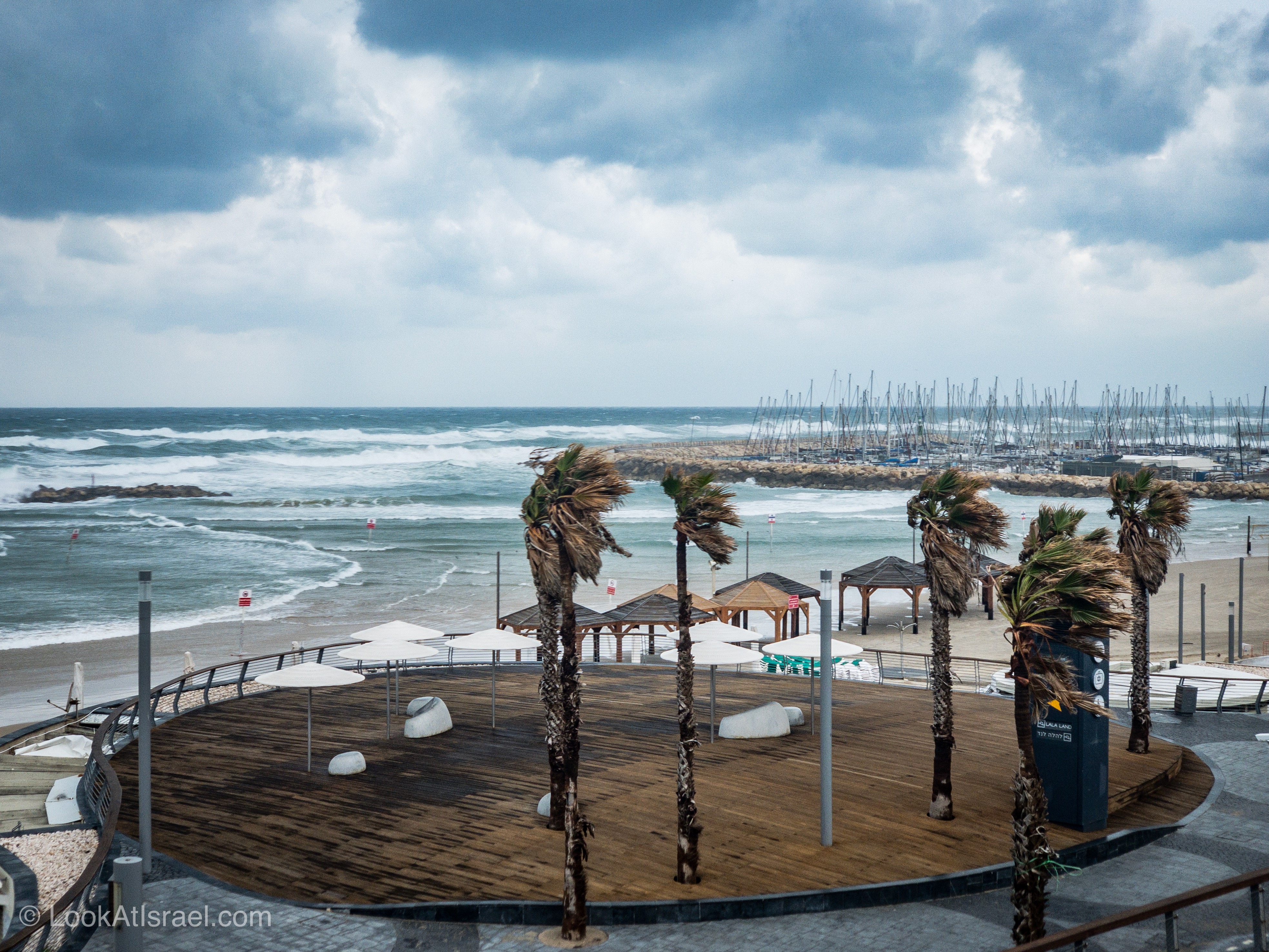 Дождливая зима в Тель-Авиве | LookAtIsrael.com - Фото путешествия по Израилю