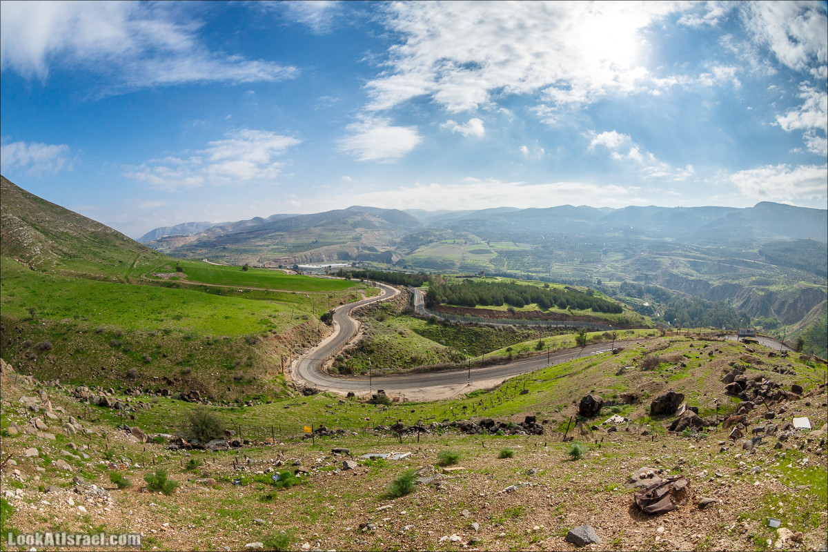 Голанские высоты - водопады и исторические места | LookAtIsrael.com - Фото путешествия по Израилю