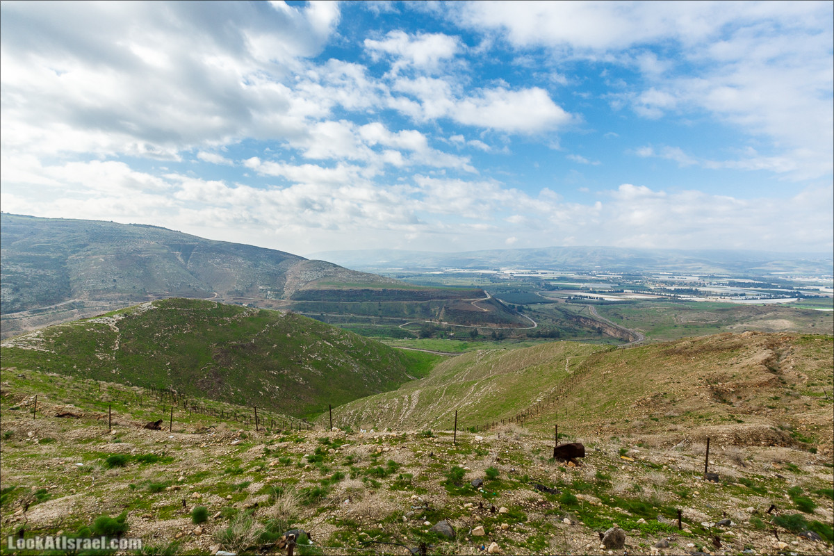 Голанские высоты - водопады и исторические места | LookAtIsrael.com - Фото путешествия по Израилю
