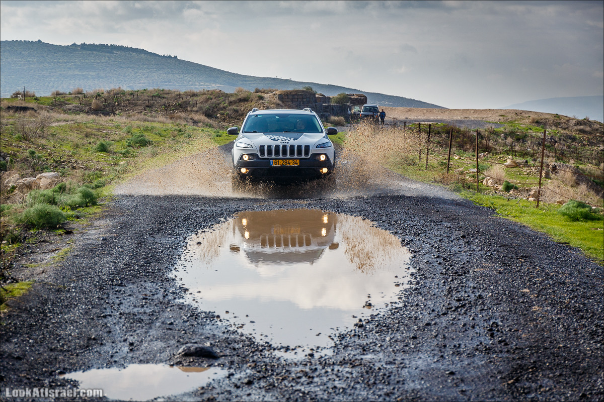 Голанские высоты - водопады и исторические места | LookAtIsrael.com - Фото путешествия по Израилю
