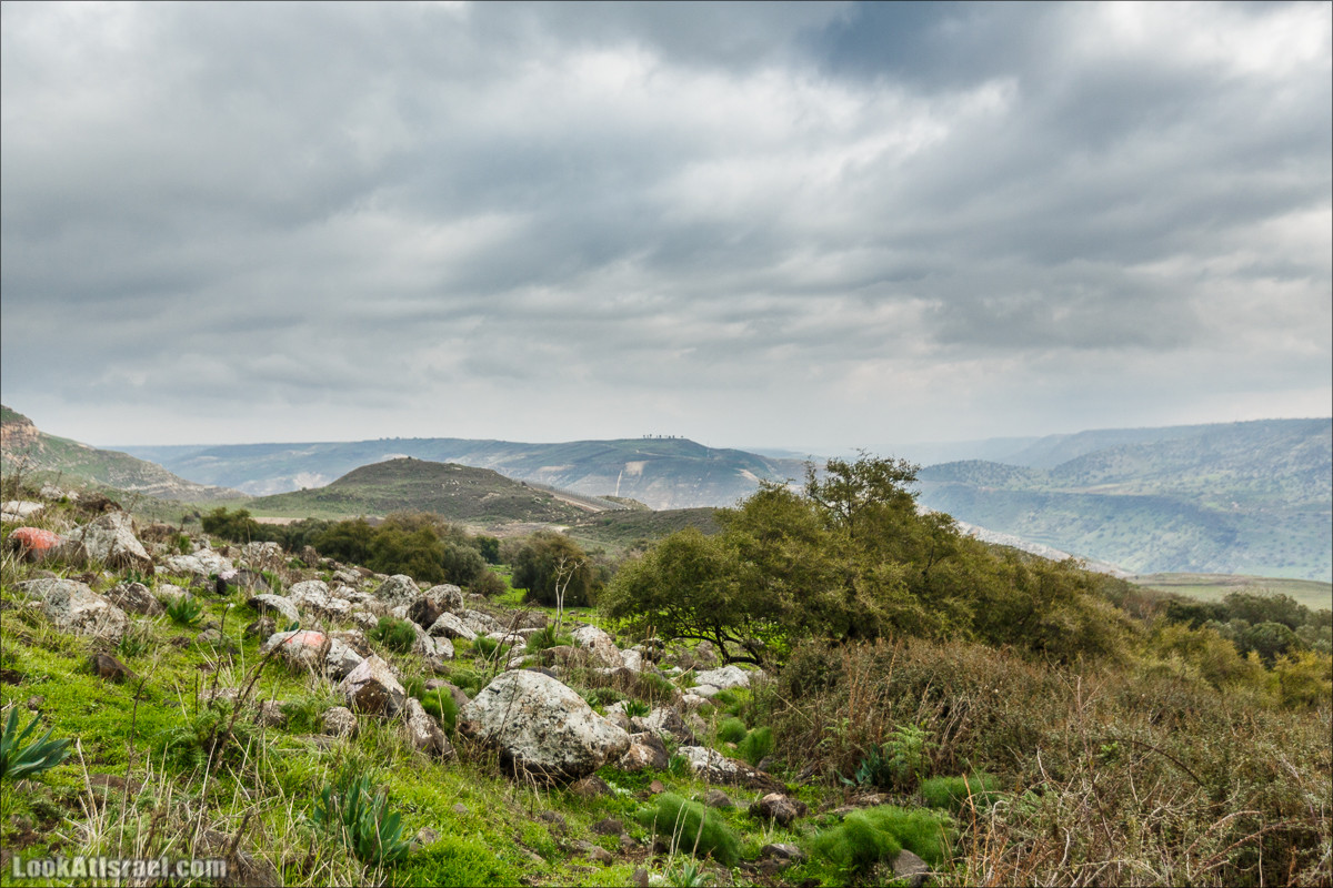 Голанские высоты - водопады и исторические места | LookAtIsrael.com - Фото путешествия по Израилю