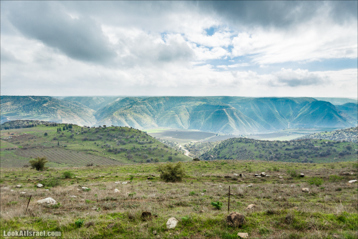 Голанские высоты - водопады и исторические места | LookAtIsrael.com - Фото путешествия по Израилю
