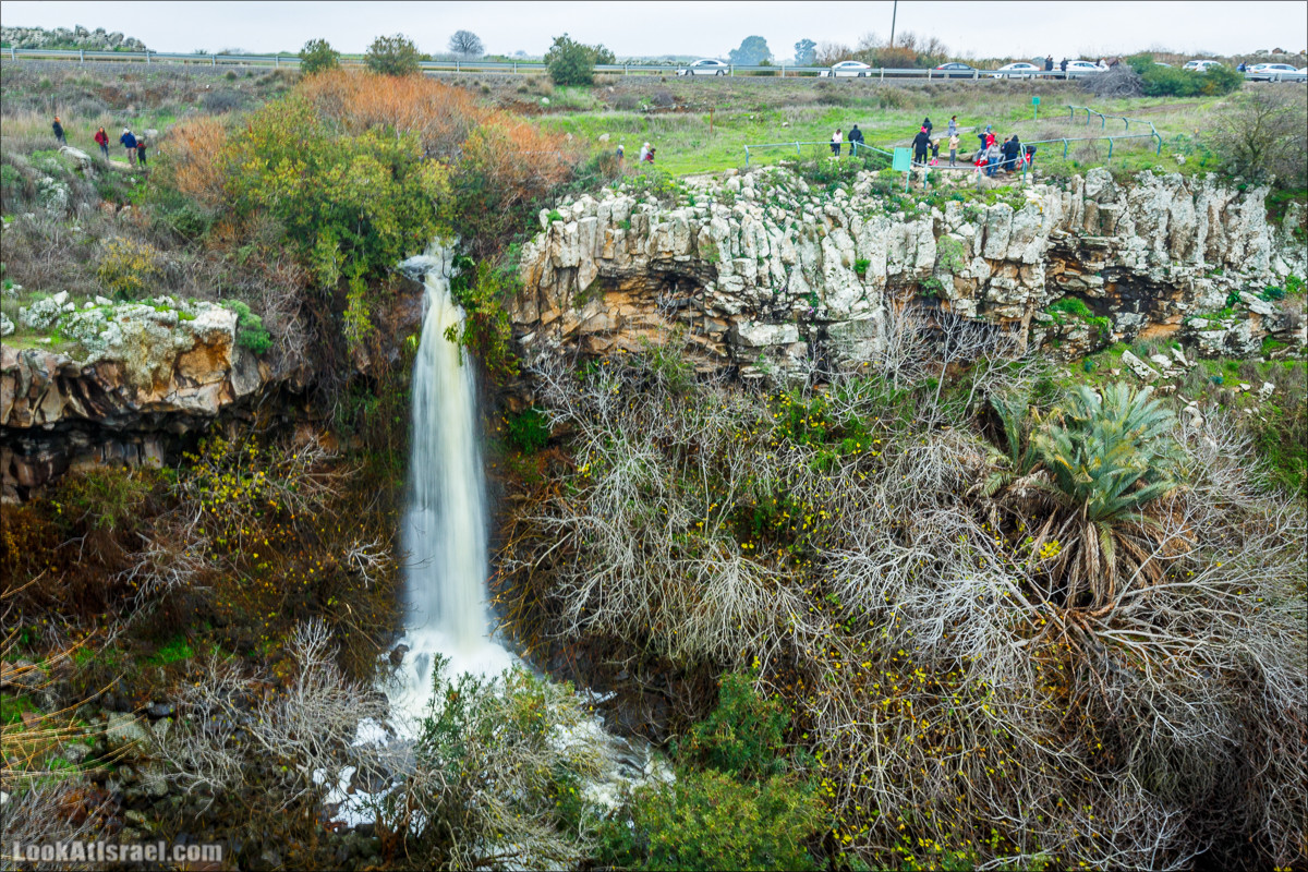 Водопад Аит, Голанские высоты - водопады и исторические места | LookAtIsrael.com - Фото путешествия по Израилю