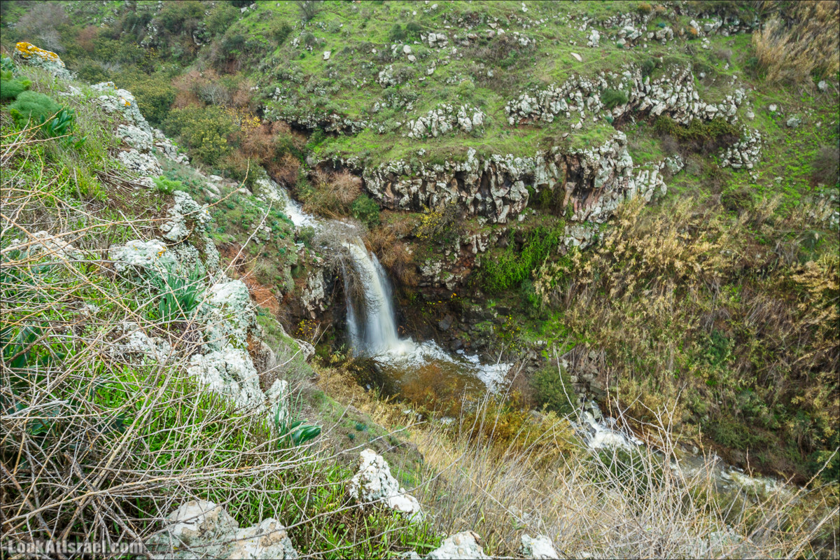 Водопад Аит, Голанские высоты - водопады и исторические места | LookAtIsrael.com - Фото путешествия по Израилю