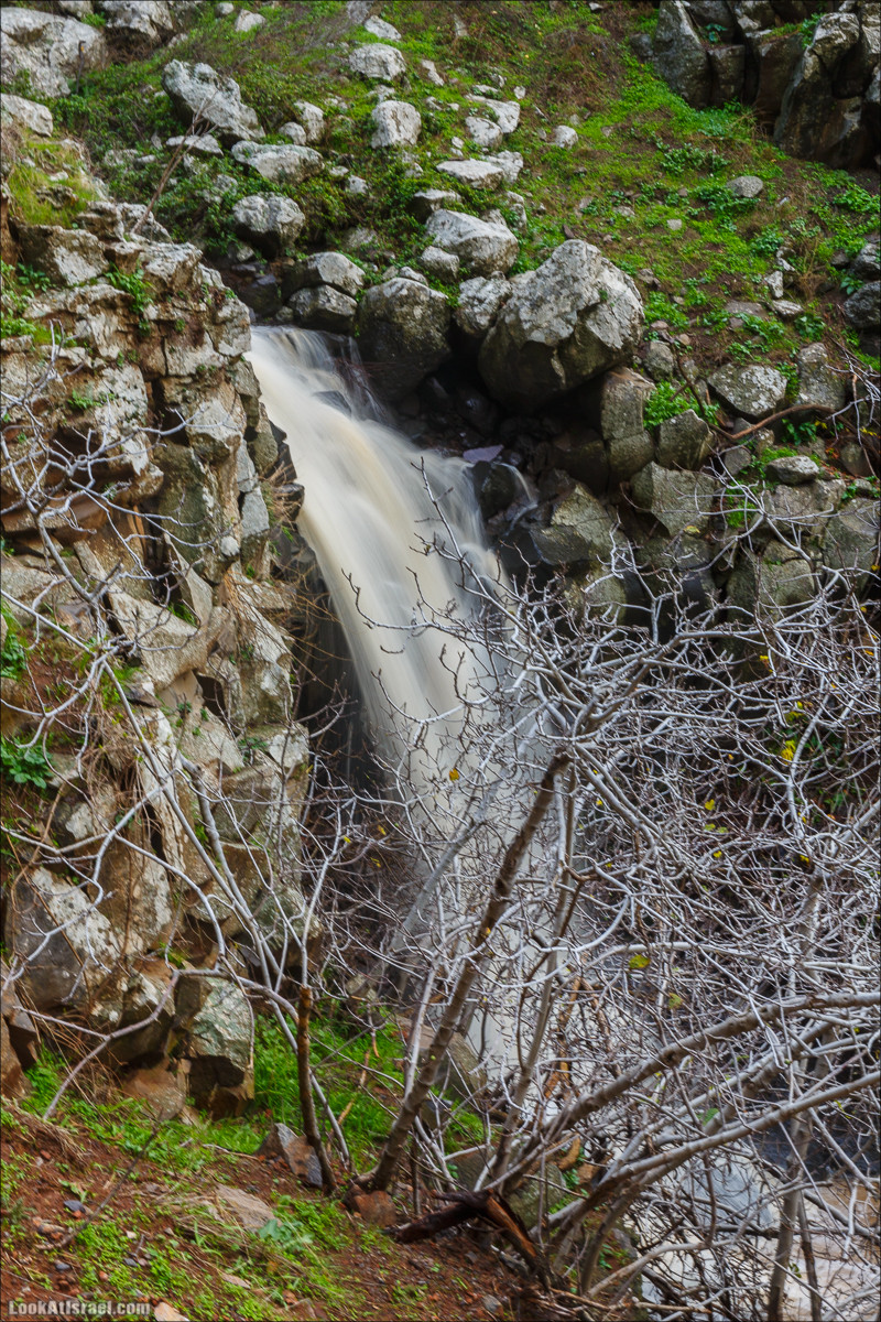 Водопад Орвим, Голанские высоты - водопады и исторические места | LookAtIsrael.com - Фото путешествия по Израилю