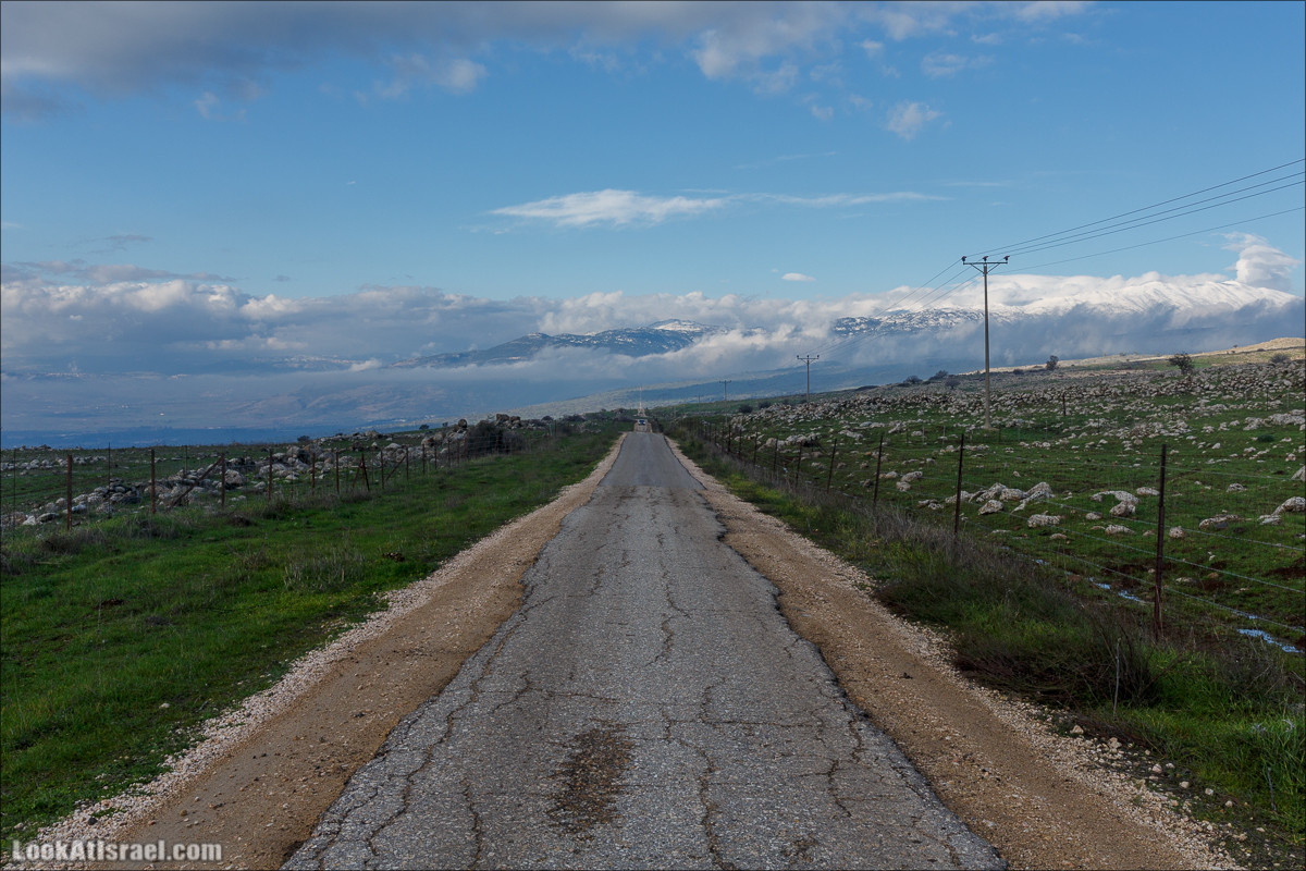 Голанские высоты - водопады и исторические места | LookAtIsrael.com - Фото путешествия по Израилю