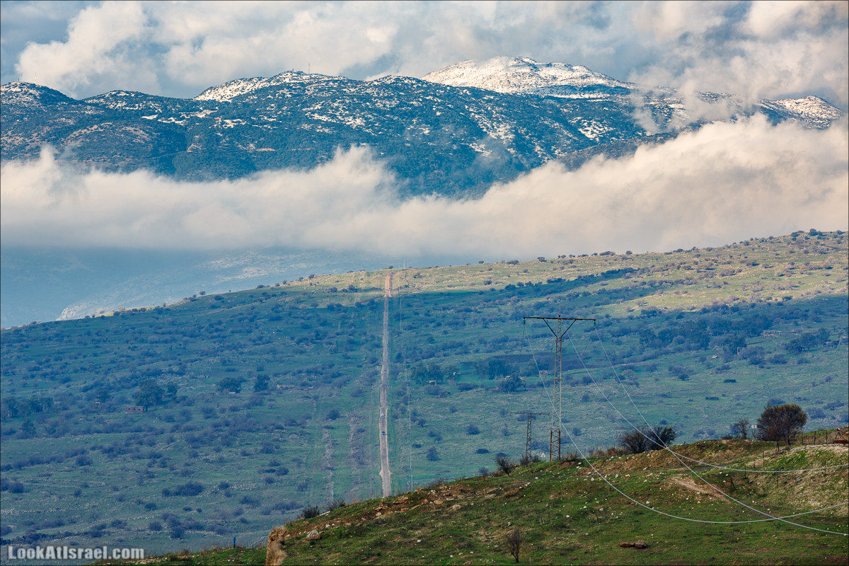 Голанские высоты - водопады и исторические места | LookAtIsrael.com - Фото путешествия по Израилю