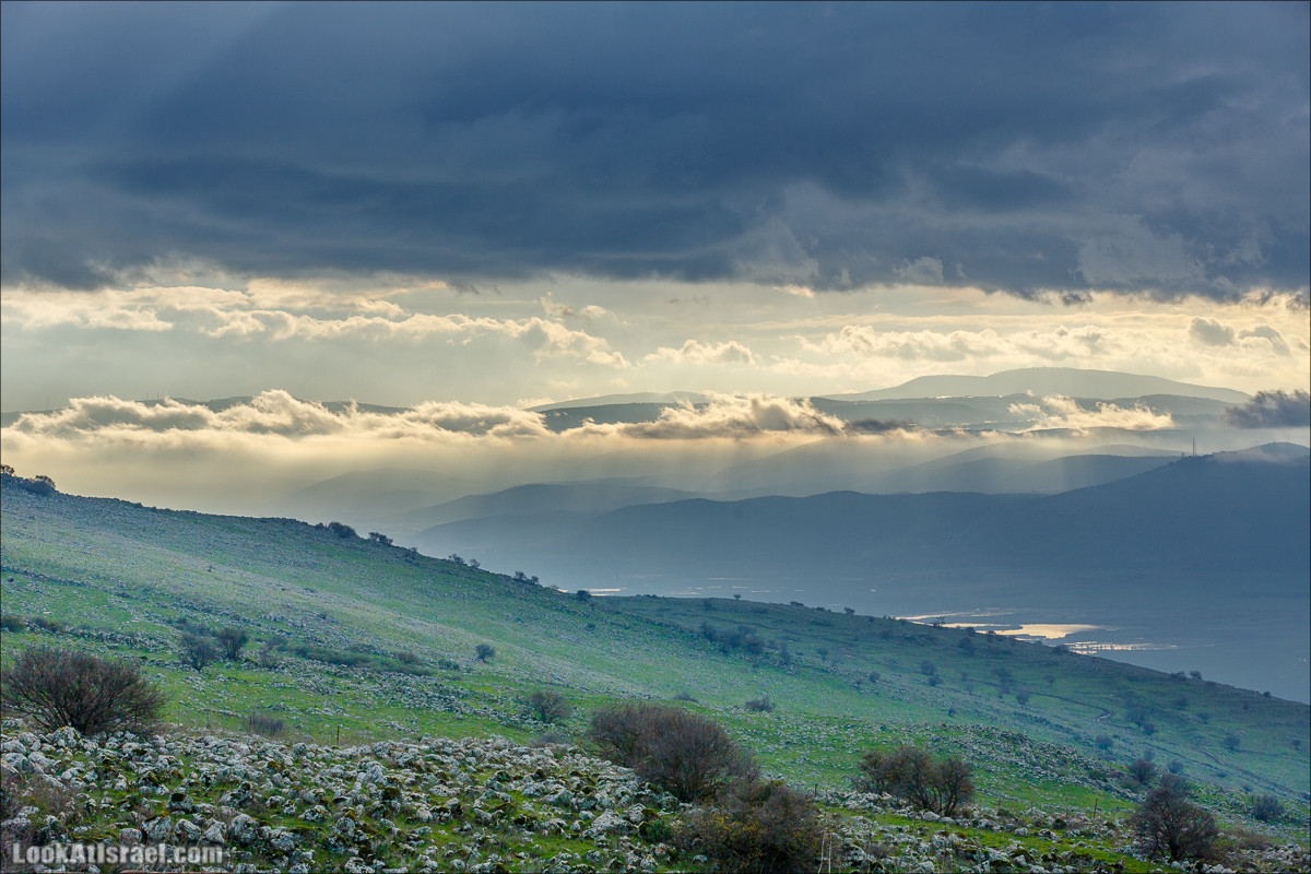 Голанские высоты - водопады и исторические места | LookAtIsrael.com - Фото путешествия по Израилю