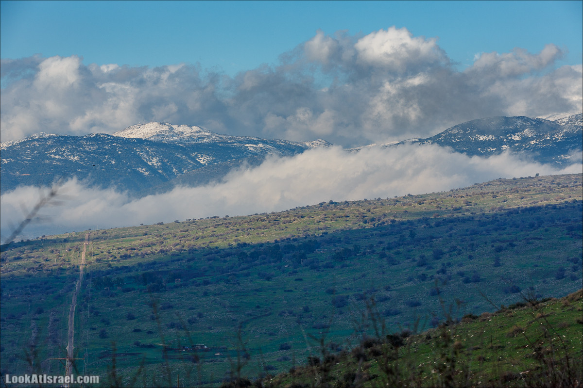 Голанские высоты - водопады и исторические места | LookAtIsrael.com - Фото путешествия по Израилю