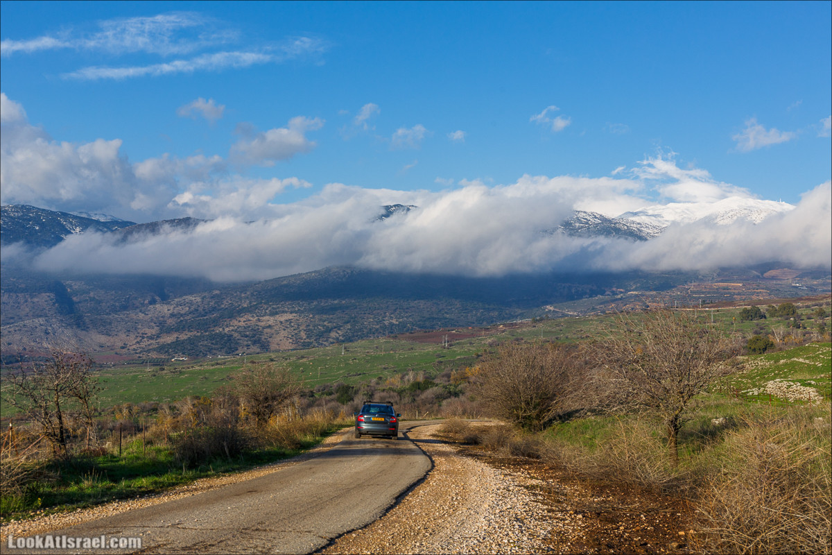 Голанские высоты - водопады и исторические места | LookAtIsrael.com - Фото путешествия по Израилю