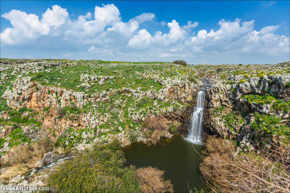 Водопады Голанских высот | LookAtIsrael.com - Фото путешествия по Израилю