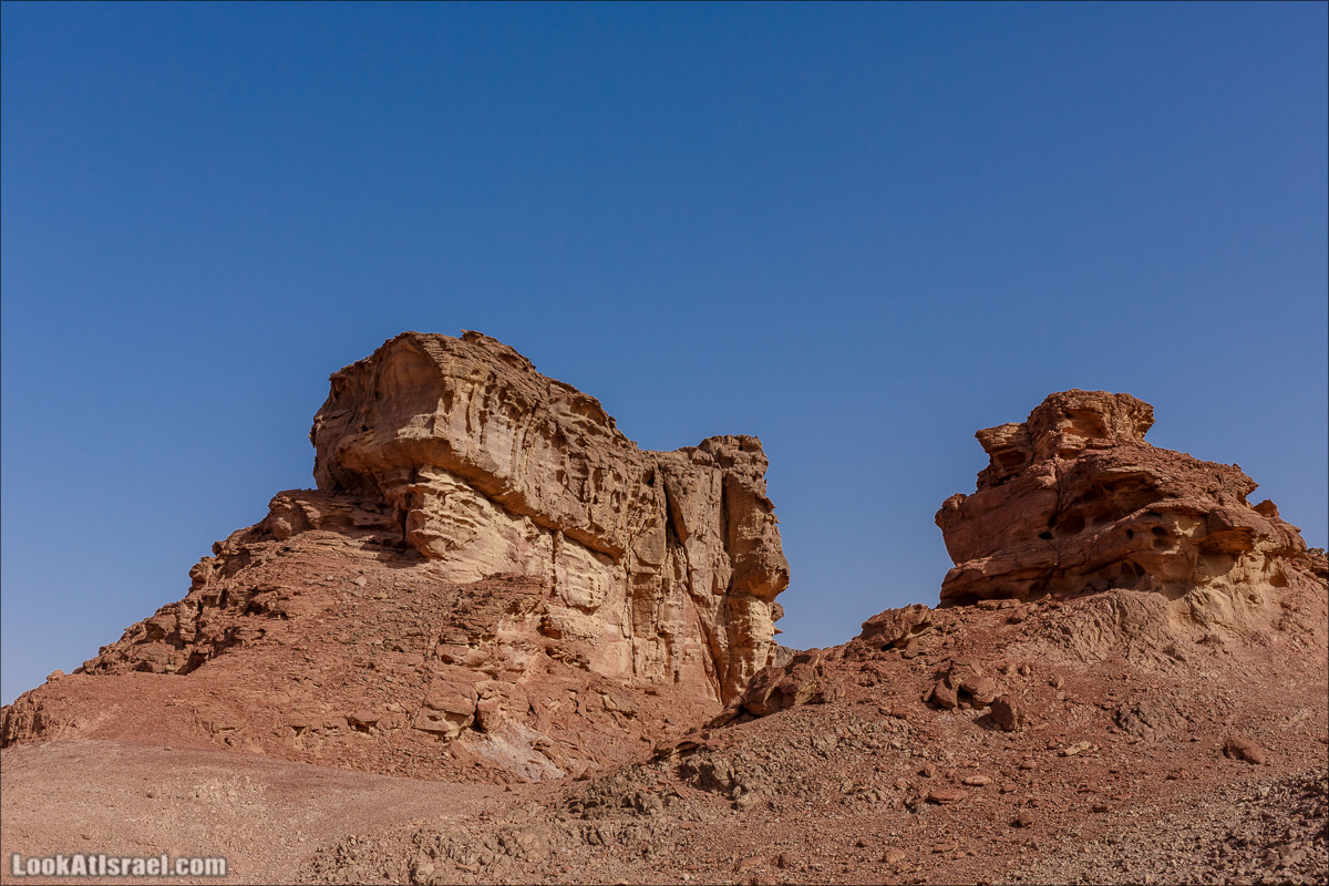Хайкинг по тропе каньонов, дюна, ущелья и горы в долине Тимна | LookAtIsrael.com - Фото путешествия по Израилю