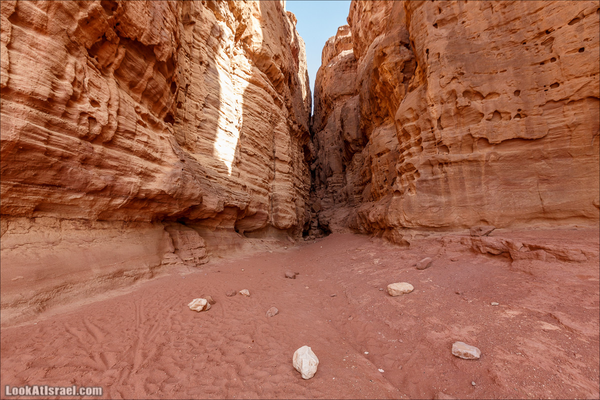 Хайкинг по тропе каньонов, дюна, ущелья и горы в долине Тимна | LookAtIsrael.com - Фото путешествия по Израилю
