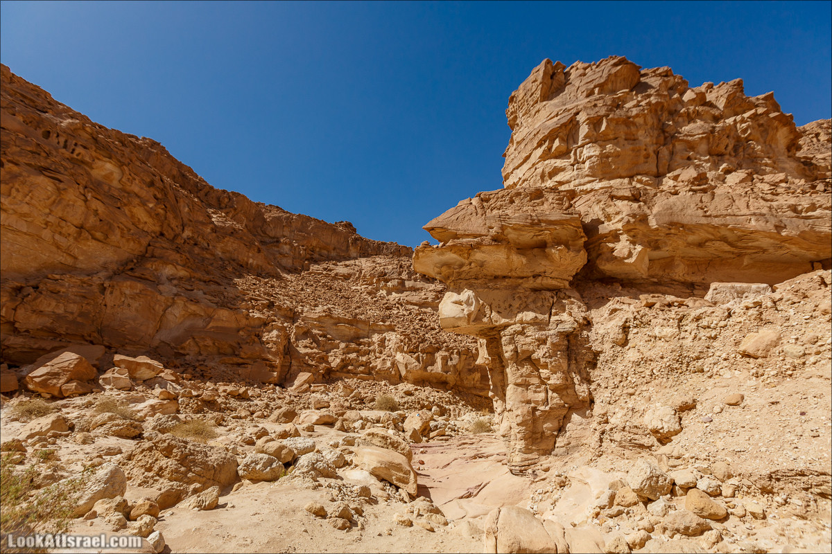 Хайкинг по тропе каньонов, дюна, ущелья и горы в долине Тимна | LookAtIsrael.com - Фото путешествия по Израилю