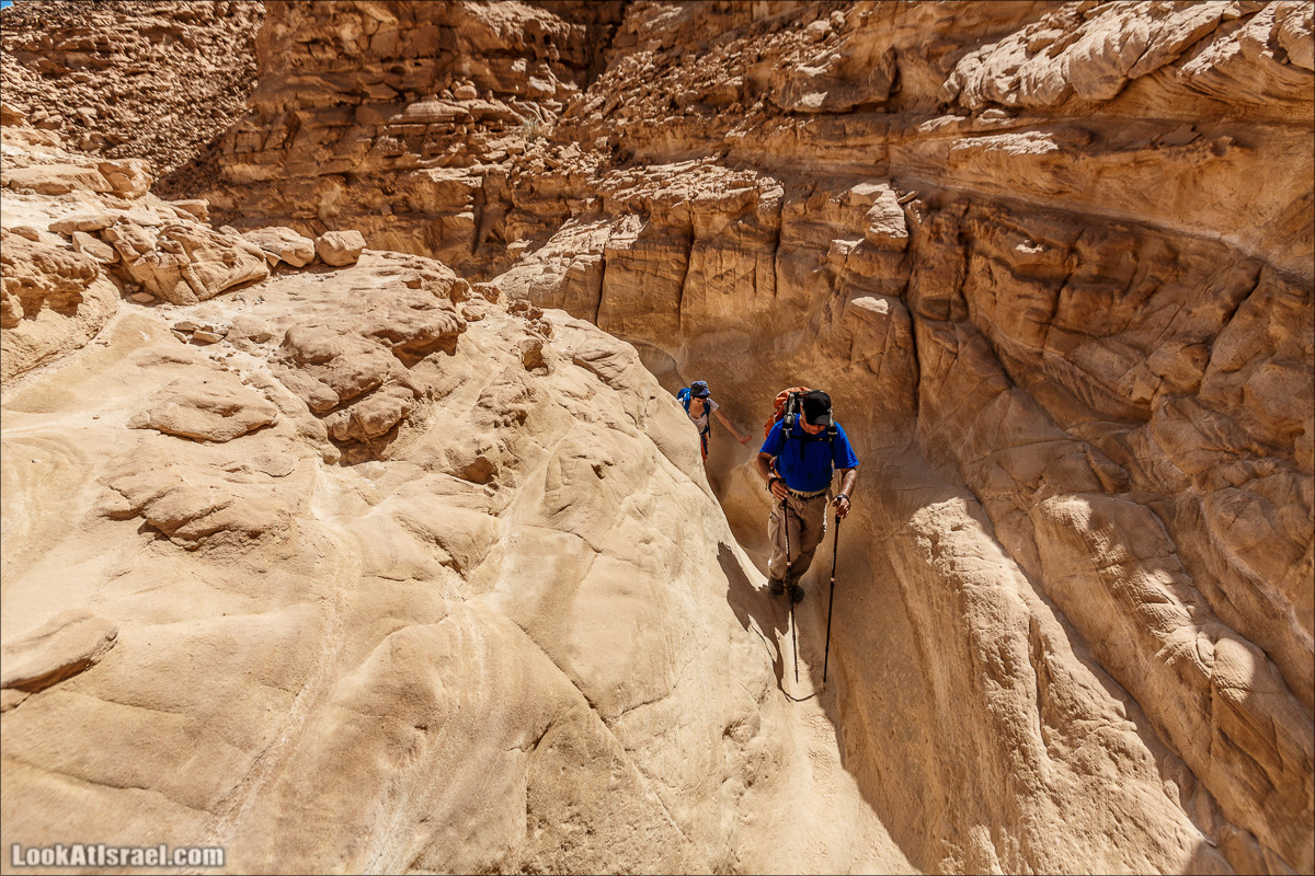 Хайкинг по тропе каньонов, дюна, ущелья и горы в долине Тимна | LookAtIsrael.com - Фото путешествия по Израилю
