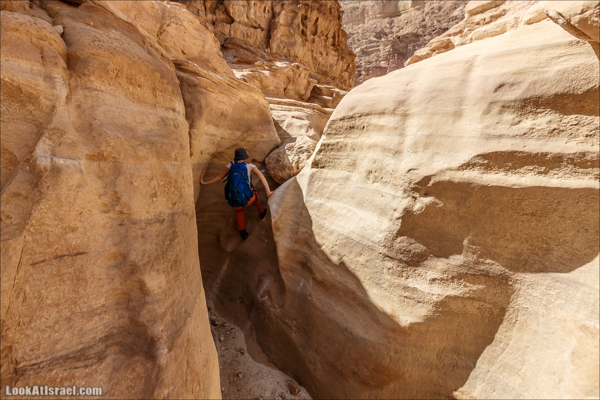 Хайкинг по тропе каньонов, дюна, ущелья и горы в долине Тимна | LookAtIsrael.com - Фото путешествия по Израилю
