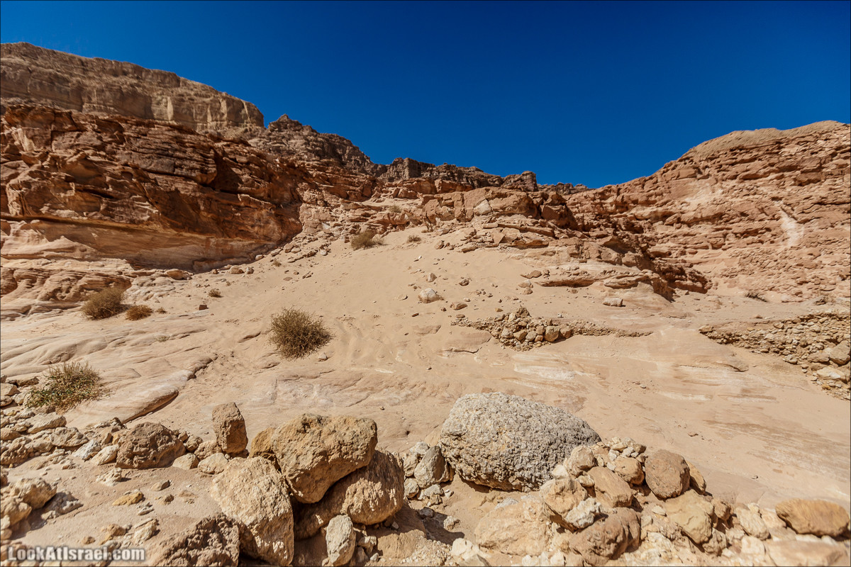 Хайкинг по тропе каньонов, дюна, ущелья и горы в долине Тимна | LookAtIsrael.com - Фото путешествия по Израилю