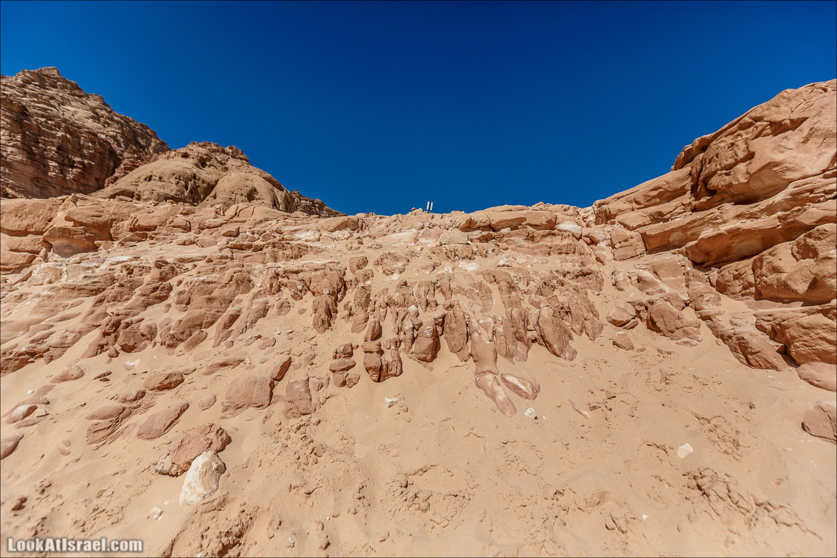 Хайкинг по тропе каньонов, дюна, ущелья и горы в долине Тимна | LookAtIsrael.com - Фото путешествия по Израилю