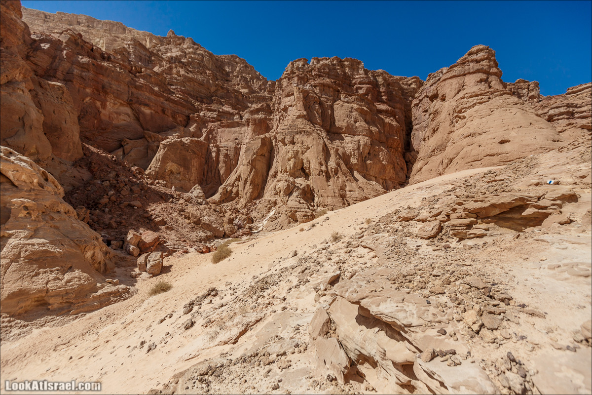Хайкинг по тропе каньонов, дюна, ущелья и горы в долине Тимна | LookAtIsrael.com - Фото путешествия по Израилю