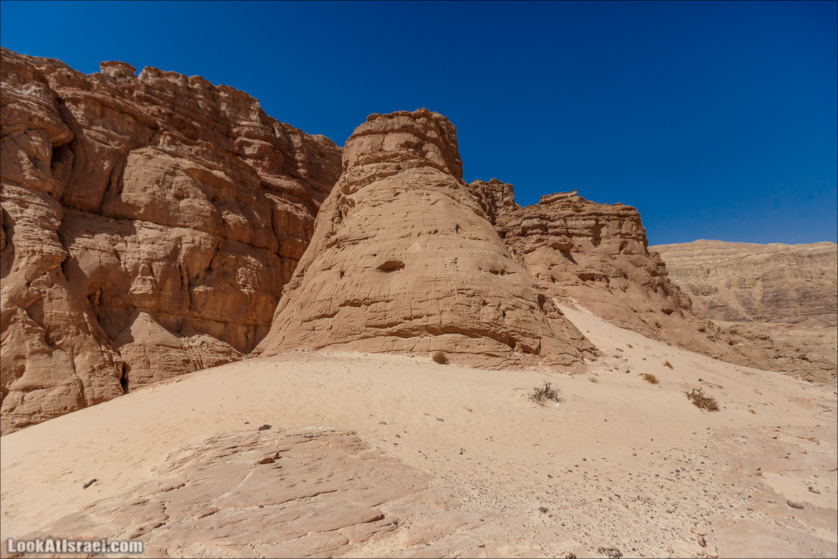 Хайкинг по тропе каньонов, дюна, ущелья и горы в долине Тимна | LookAtIsrael.com - Фото путешествия по Израилю