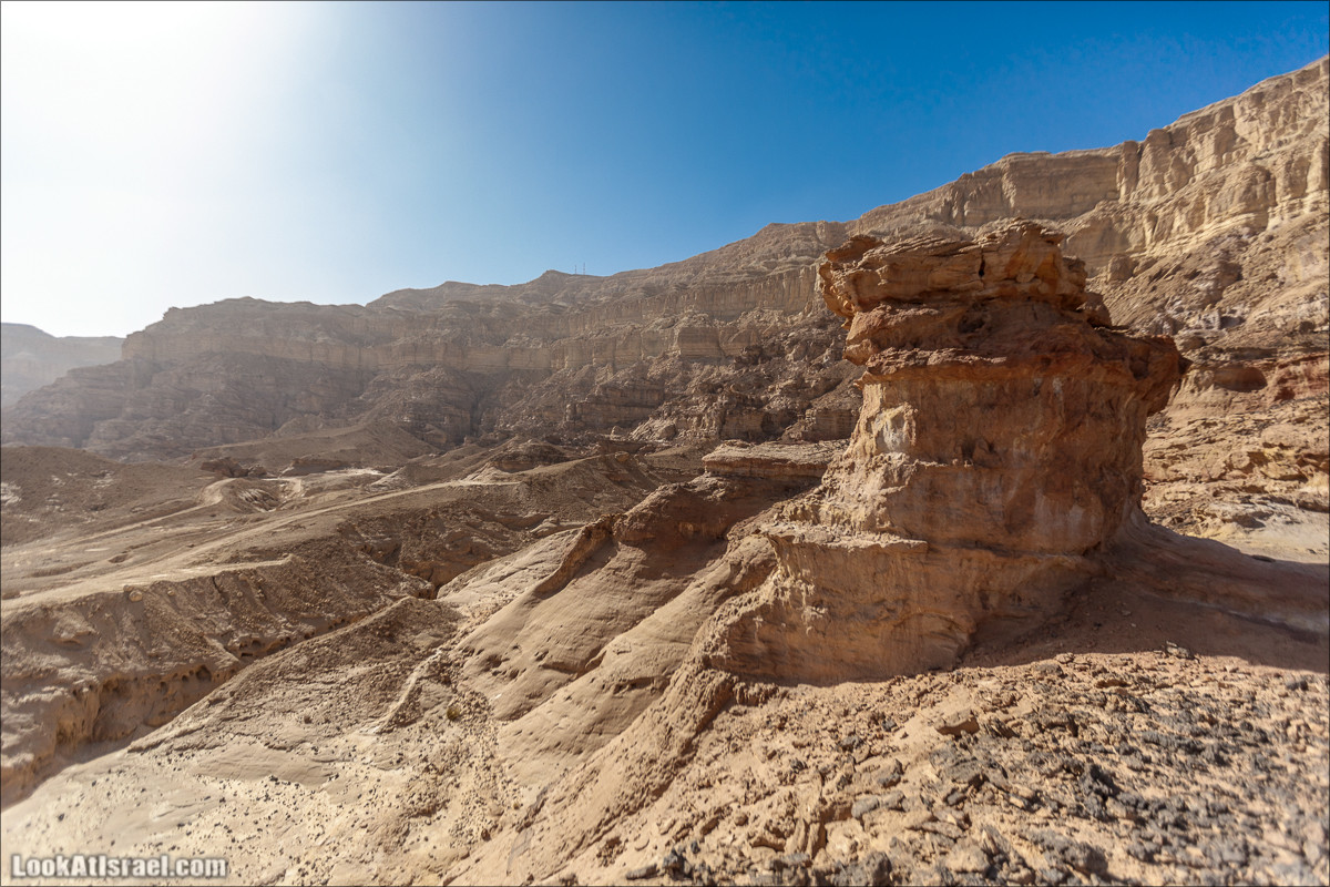 Хайкинг по тропе каньонов, дюна, ущелья и горы в долине Тимна | LookAtIsrael.com - Фото путешествия по Израилю
