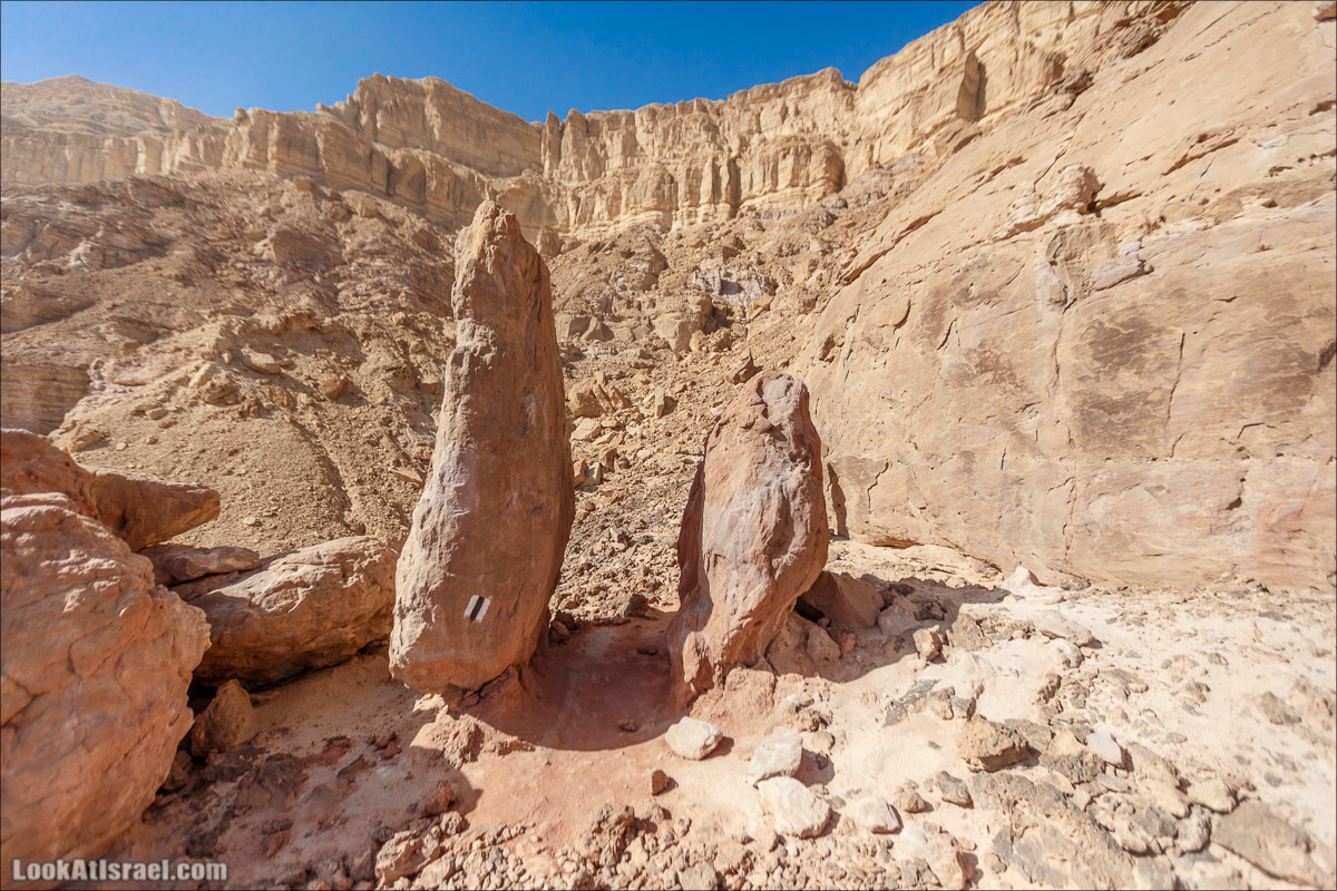 Хайкинг по тропе каньонов, дюна, ущелья и горы в долине Тимна | LookAtIsrael.com - Фото путешествия по Израилю