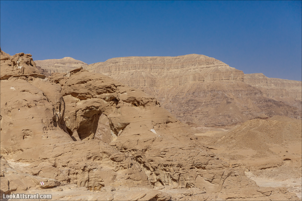 Хайкинг по тропе каньонов, дюна, ущелья и горы в долине Тимна | LookAtIsrael.com - Фото путешествия по Израилю