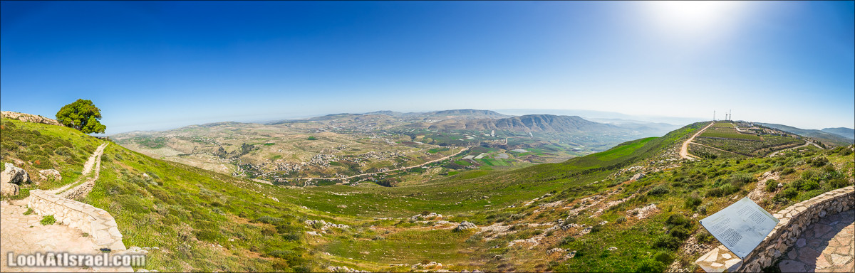 Гора Кабир и цветение самарийского ириса | הר קביר ואירוס שומרוני | LookAtIsrael.com - Фото путешествия по Израилю