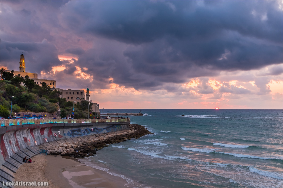 Вечер в древнем Яффо | LookAtIsrael.com - Фото путешествия по Израилю