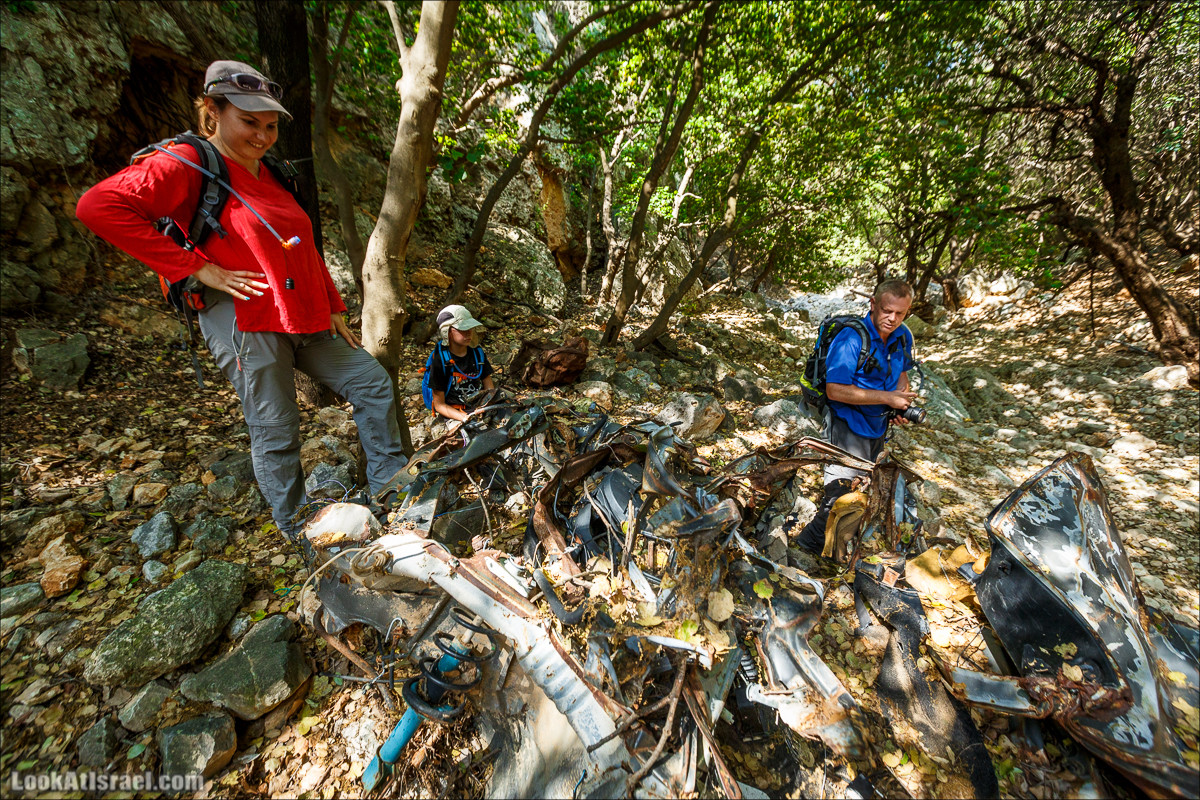 Из леса Ханита через пещеру Кешет и ручей Намер к ручьям Бецет и Серах | LookAtIsrael.com - Фото путешествия по Израилю