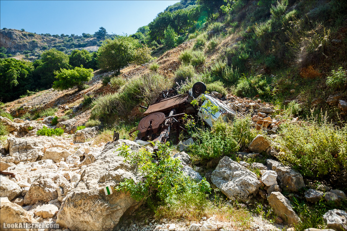 Из леса Ханита через пещеру Кешет и ручей Намер к ручьям Бецет и Серах | LookAtIsrael.com - Фото путешествия по Израилю