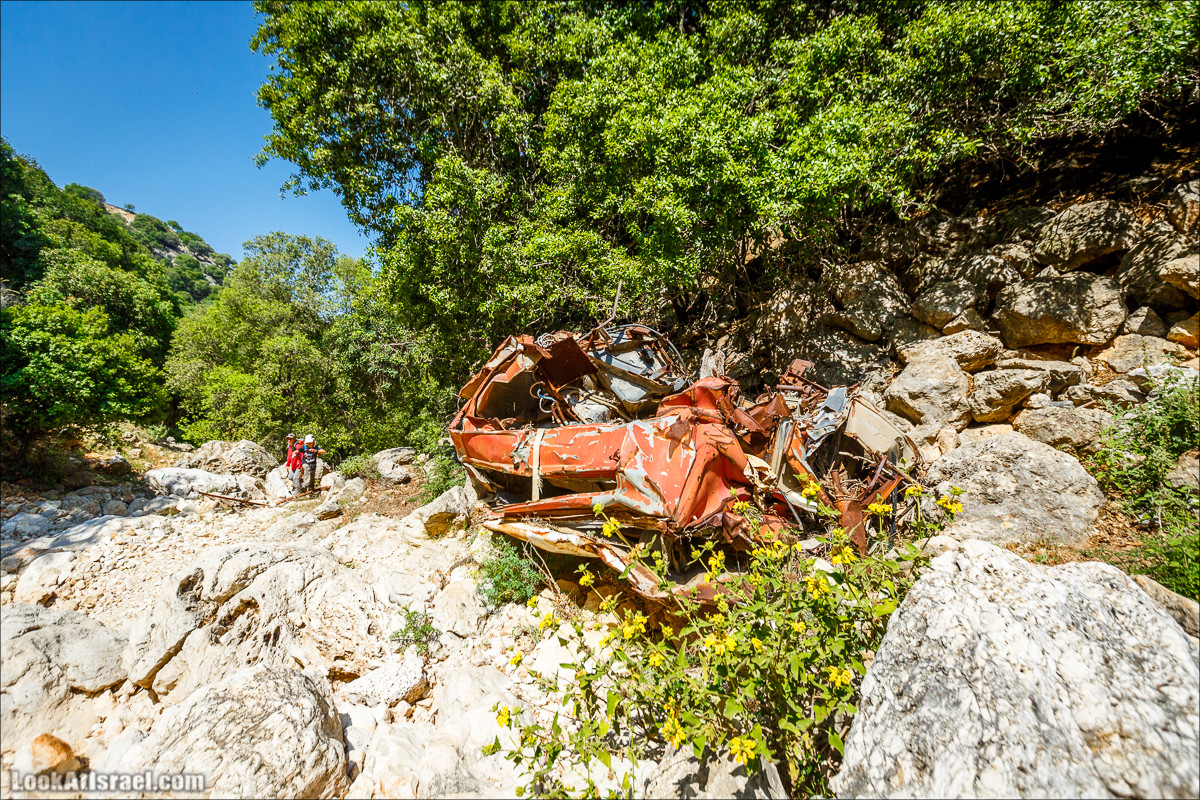 Из леса Ханита через пещеру Кешет и ручей Намер к ручьям Бецет и Серах | LookAtIsrael.com - Фото путешествия по Израилю