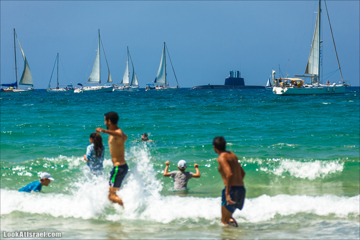 Праздничный парад ВВС и ВМФ в Тель-Авиве в честь 70-летия государства Израиль | Independence day 70 of Israel | LookAtIsrael.com - Фото путешествия по Израилю