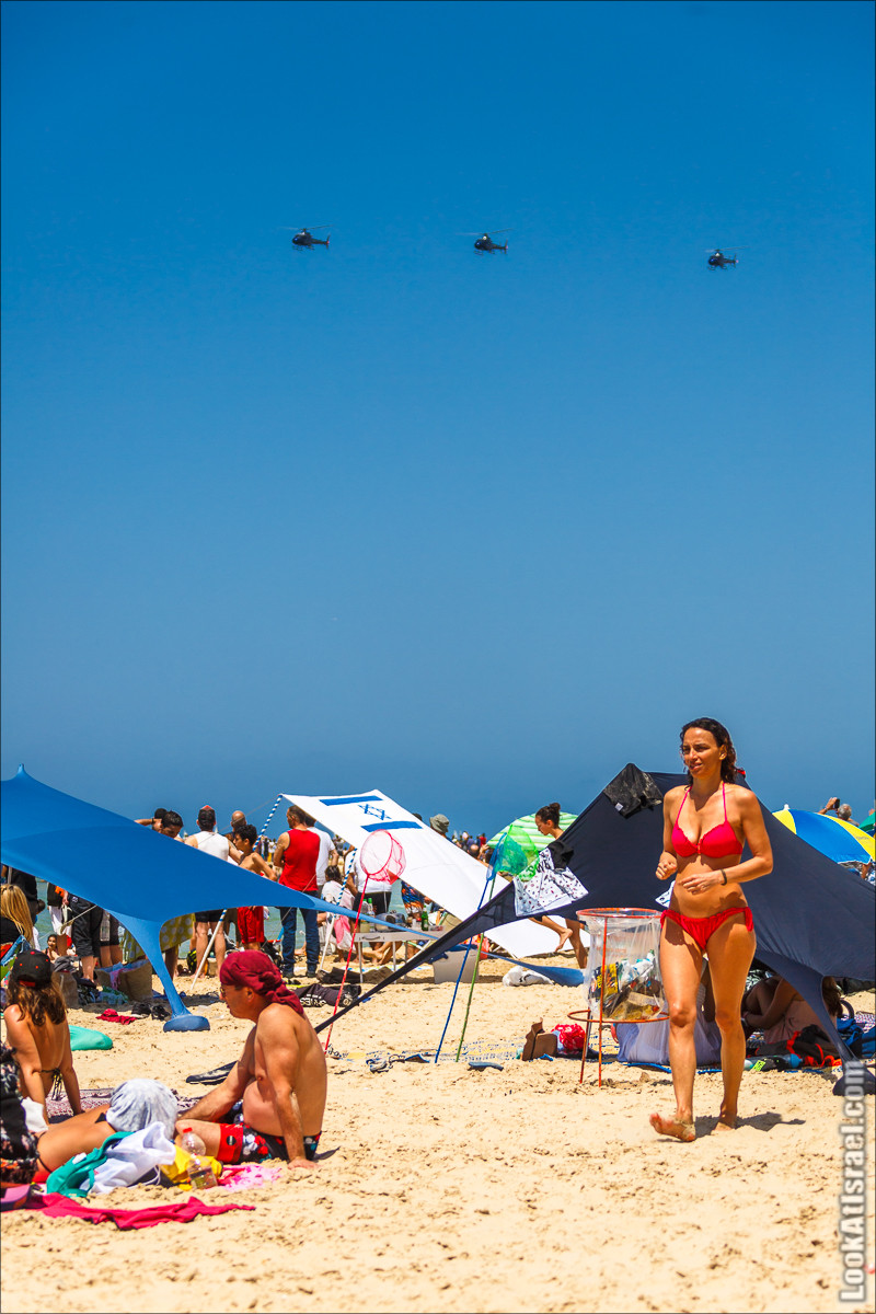 Праздничный парад ВВС и ВМФ в Тель-Авиве в честь 70-летия государства Израиль | Independence day 70 of Israel | LookAtIsrael.com - Фото путешествия по Израилю