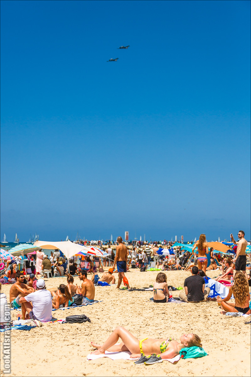 Праздничный парад ВВС и ВМФ в Тель-Авиве в честь 70-летия государства Израиль | Independence day 70 of Israel | LookAtIsrael.com - Фото путешествия по Израилю