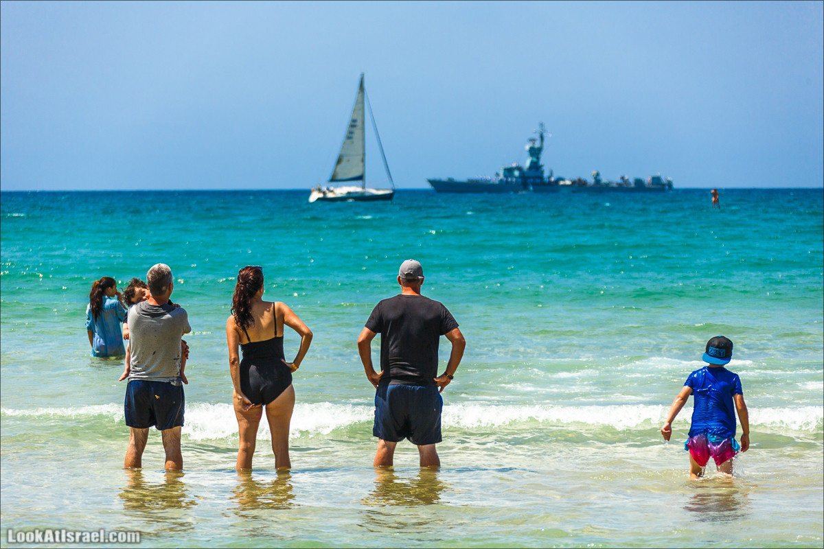 Праздничный парад ВВС и ВМФ в Тель-Авиве в честь 70-летия государства Израиль | Independence day 70 of Israel | LookAtIsrael.com - Фото путешествия по Израилю