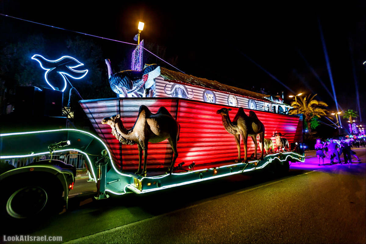 Парад света в Тель-Авиве в честь 70-летия государства Израиль | Parade of Lights in Tel Aviv, Independence day 70 of Israel | מצעד האור בתל אביב | LookAtIsrael.com - Фото путешествия по Израилю