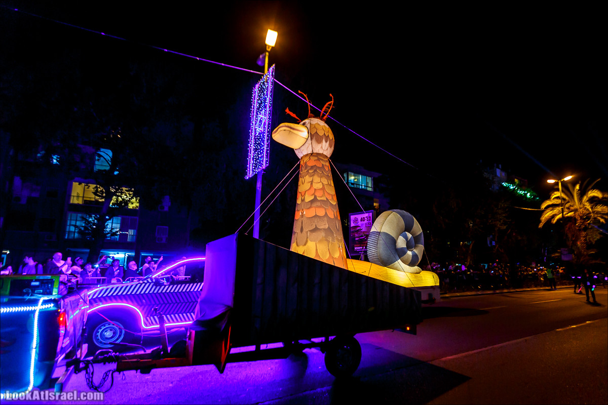 Парад света в Тель-Авиве в честь 70-летия государства Израиль | Parade of Lights in Tel Aviv, Independence day 70 of Israel | מצעד האור בתל אביב | LookAtIsrael.com - Фото путешествия по Израилю