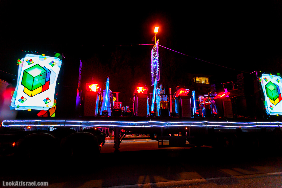 Парад света в Тель-Авиве в честь 70-летия государства Израиль | Parade of Lights in Tel Aviv, Independence day 70 of Israel | מצעד האור בתל אביב | LookAtIsrael.com - Фото путешествия по Израилю