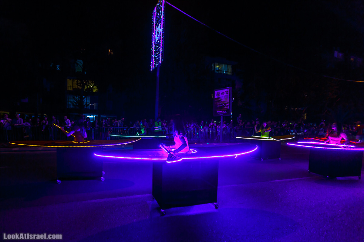 Парад света в Тель-Авиве в честь 70-летия государства Израиль | Parade of Lights in Tel Aviv, Independence day 70 of Israel | מצעד האור בתל אביב | LookAtIsrael.com - Фото путешествия по Израилю