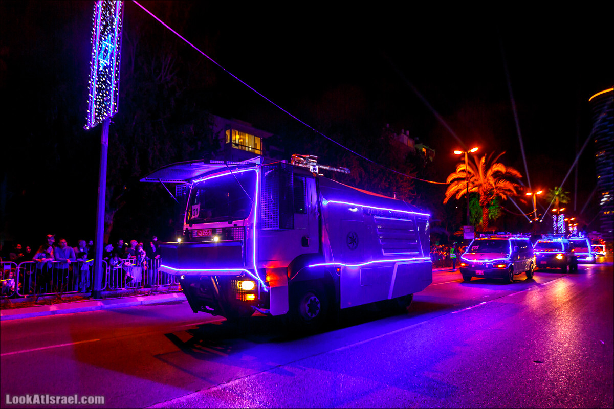 Парад света в Тель-Авиве в честь 70-летия государства Израиль | Parade of Lights in Tel Aviv, Independence day 70 of Israel | מצעד האור בתל אביב | LookAtIsrael.com - Фото путешествия по Израилю
