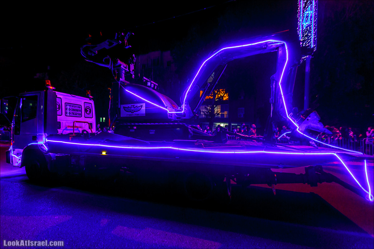 Парад света в Тель-Авиве в честь 70-летия государства Израиль | Parade of Lights in Tel Aviv, Independence day 70 of Israel | מצעד האור בתל אביב | LookAtIsrael.com - Фото путешествия по Израилю